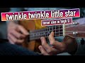 Twinkle Twinkle Little Star on Ukulele (nursery rhyme)