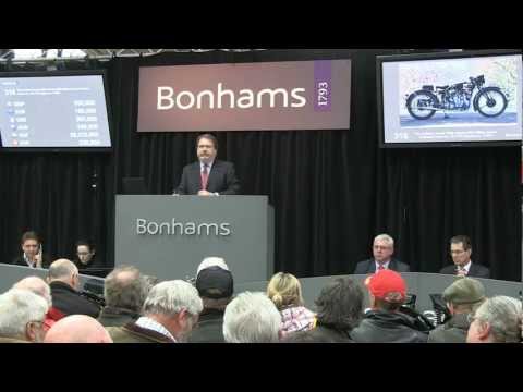classicbikeshows: Stafford, April 2012 - Bonhams Auction - 1939 Vincent-HRD 998cc Series-A Rapide