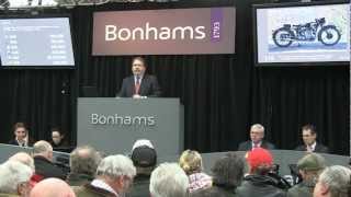 classicbikeshows: Stafford, April 2012 - Bonhams Auction - 1939 Vincent-HRD 998cc Series-A Rapide