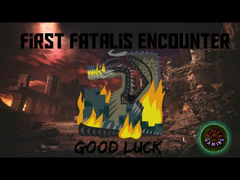 Monster Hunter World:Iceborne - First Fatalis Encounter
