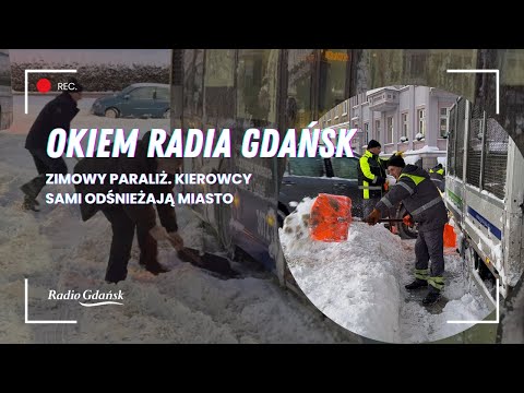 Winter paralysis in Słupsk. Bus drivers clear the city of snow themselves.