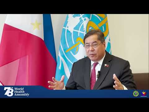 Department of Health at the 78th World Health Assembly