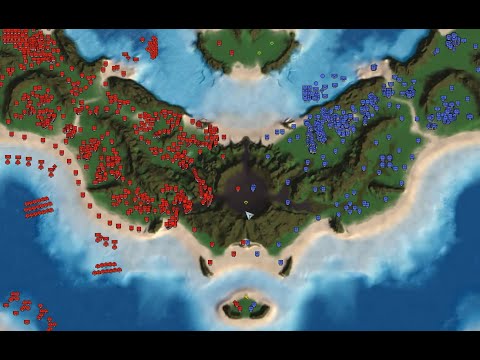 Supreme Commander   Epic Fight Between Two Noobs who give it their all!