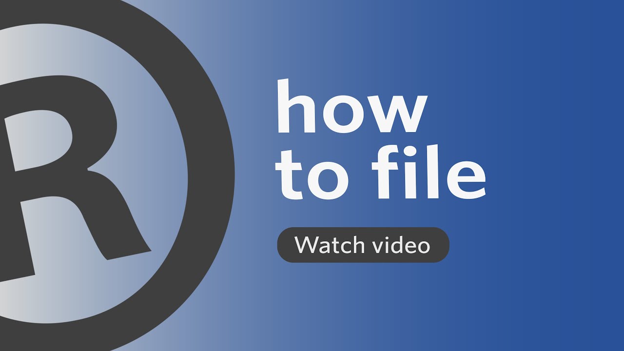 How do I file a trademark application?