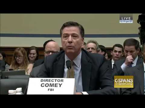 FULL VIDEO P2   FBI Director James Comey Defends On Hillary Clinton Emails Probe   House Oversight