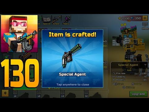 Pixel Gun 3D - Gameplay Walkthrough Part 130 - Special Agent