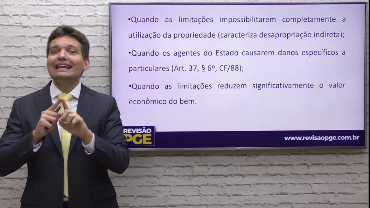 Restrições à propriedade - Limitações administrativas