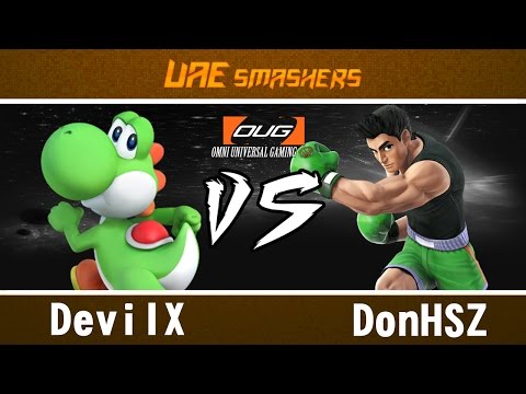 OUG S2 2016 SSB4: DevilX (Yoshi, Cloud) vs DonHSZ (Little Mac) - WR1