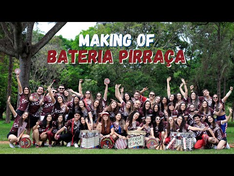 BATERIA PIRRAÇA - Making Of 2023 (Preparação para apresentação)