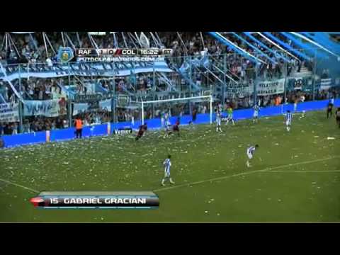 Gol de Graciani Rafaela 1 Colón 1 Fecha 16 Torneo Final 2014