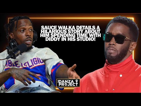 Sauce Walka Exposes Hilarious Story of Diddy Kicking Him Out the Studio 😂