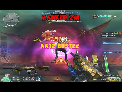 CF West : Ranked ZM Stage 41 Solo - AA-12-Buster Hexa Core LVL 7
