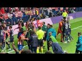 Last 10 minutes fight atletico vs man city UCL 2022 | Bench View