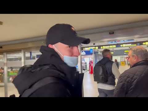 Loren Morón rumbo a Gran Canaria 📹 @FranCamposv90