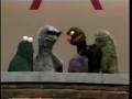 Classic Sesame Street Monsters Look At A