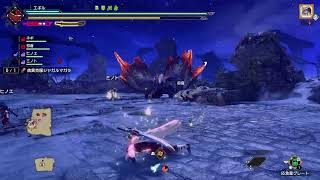 モンハンライズサンブレイク。プレステ5。声無しブロードキャスト配信。