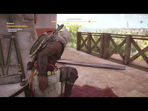 Assassin's Creed Origin : Investigate the disturbance -  The Weasel