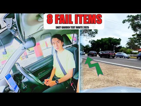 Pass your driving test NSW | Eastgardens driving test route 2025