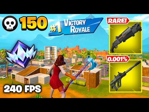 150 Elimination "RANKED RELOAD” Gameplay Wins (Fortnite Chapter 7 Keyboard & Mouse)