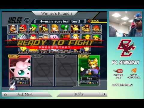 BC Biweekly 15: Winner's Round 1 - Dark Meat (Jigglypuff) vs. Daddy (Falco/Fox)