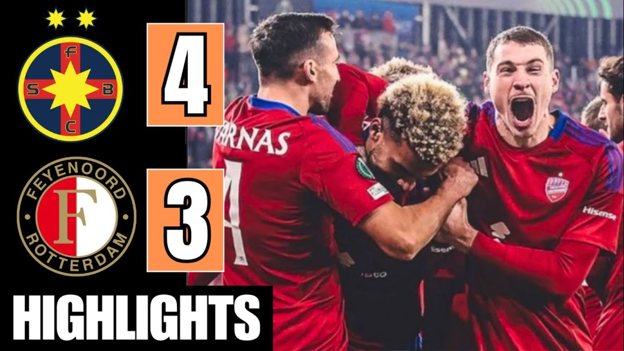 FCSB vs Feyenoord Highlights and Goals Season 2025/2026