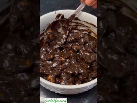 Mother’s Day special dessert with just 4 ingredients|Chocolate almond clusters|foodallaround