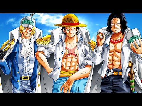 What If Luffy, Ace & Sabo All Became Admirals