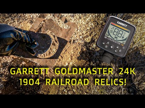 Garrett Goldmaster 24K 1904 Railroad Relic Hunt 2022