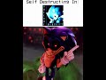 Self Destructing in Outcome Memories Vs Sonic.exe The Disaster