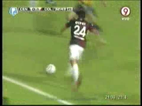 Gol de Luque. Rosario Central 0 - Colón 1