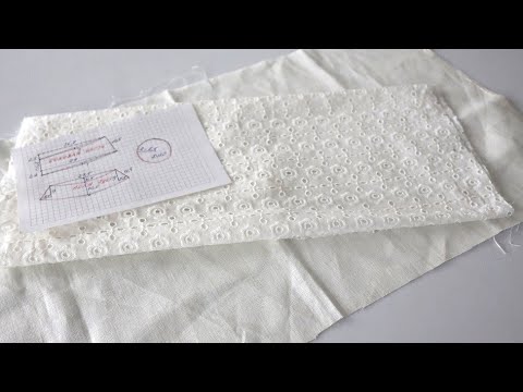 The perfect summer hat - stylish, lightweight, and "breathable." It sews up quickly and is a pleasur