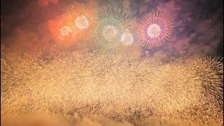 4K2018赤川花火大会エンディング紅屋青木煙火店♪
