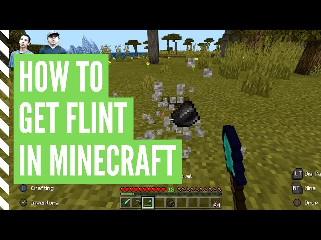 How To Get Flint In Minecraft