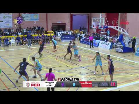 Proinbeni UPB Gandia 83 - C Santfeliuenc 72