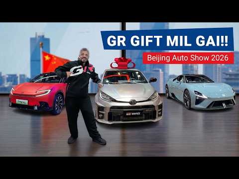 Suneel Ki Toyota GR Yaris? - Beijing Auto Show Day 1