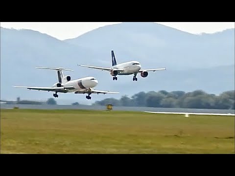 Planes Trying to Land on Same Runway