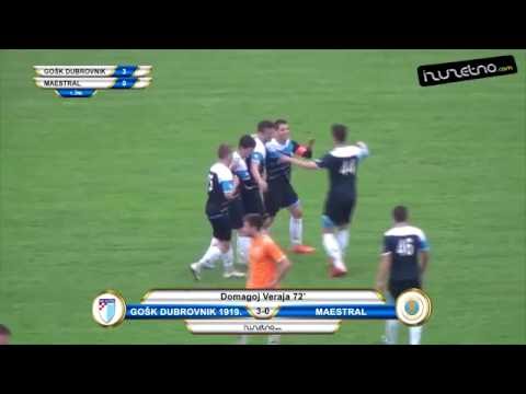 GOŠK Dubrovnik 1919. - Maestral 3:0 (21. kolo 1. ŽNL, 15.5.2016.)