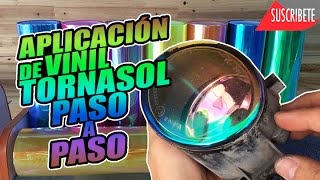 COMO DESMONTAR FAROS DE NIEBLA E INSTALAR VINIL TORNASOL