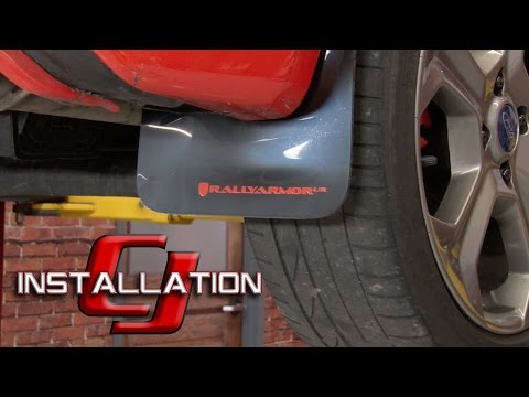Fiesta ST Rally Armor Mud Flap Set 2014-2019 Installation