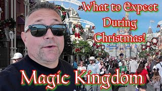 Christmas Is Here At The Magic Kingdom! What To Expect During Your Visit During The Holiday Season!