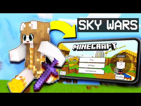 INSANE Sky Wars in Minecraft! 😱