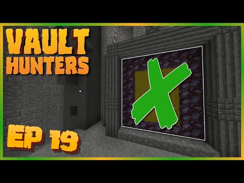 I Got LOCKED in a Vault! | Minecraft Vault Hunters - Ep 19