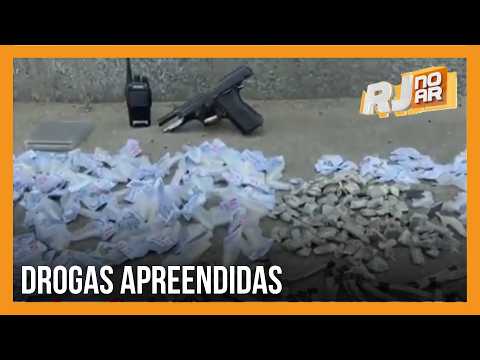 APREENSÃO DE DROGAS E UM PRESO EM SÃO GONÇALO