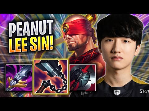 PEANUT IS A GOD WITH LEE SIN! - GEN Peanut Plays Lee Sin JUNGLE vs Neeko! | Season 2023