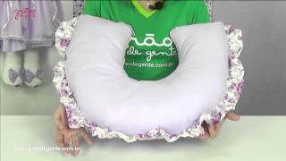 Almofada para Amamentação Elegance Lilás | Ref: 44975