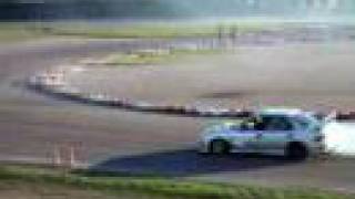 preview picture of video 'RWD Subaru Impreza drift / engine blown'