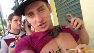 Preparing To Streak At World Cup!