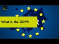 EU GDPR Summary What Is The GDPR
