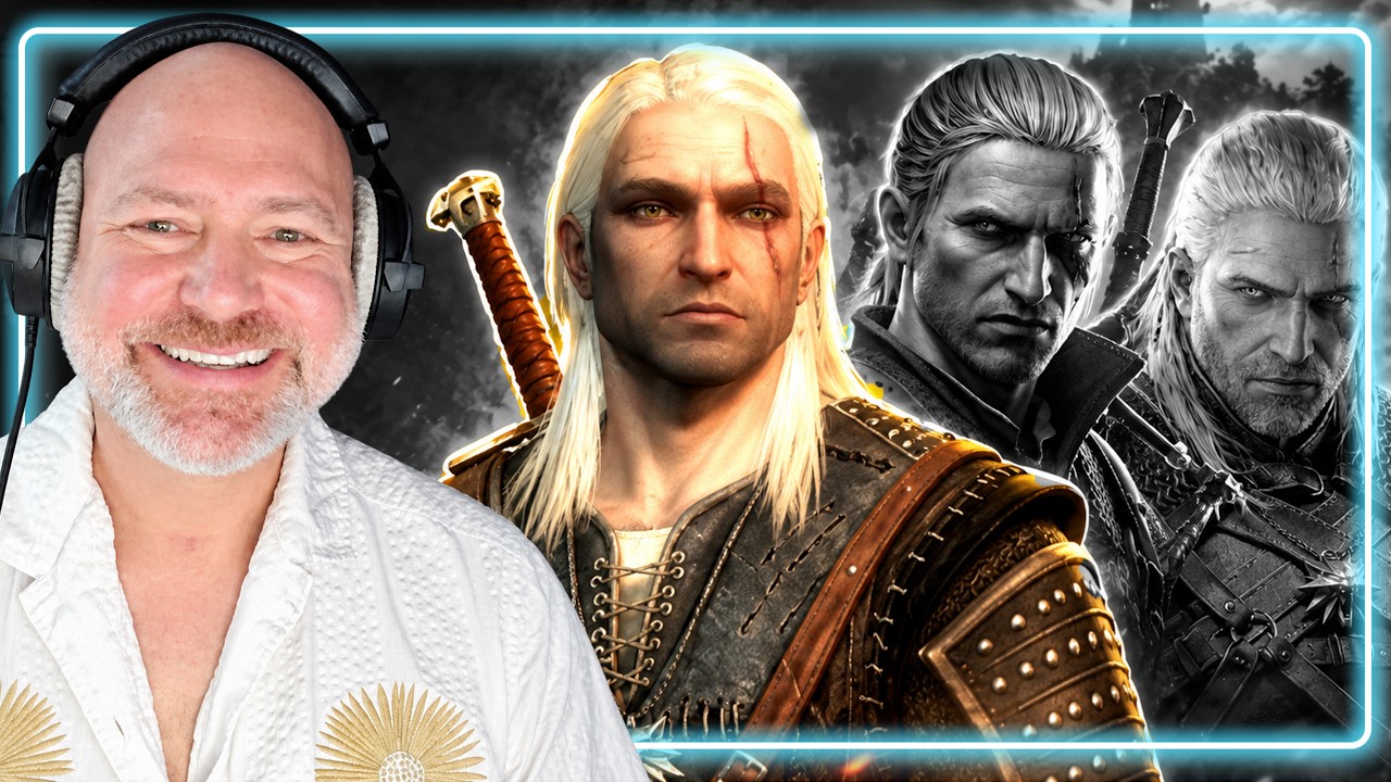 The REAL Geralt Reacts to The Witcher 1 | Doug Cockle - YouTube