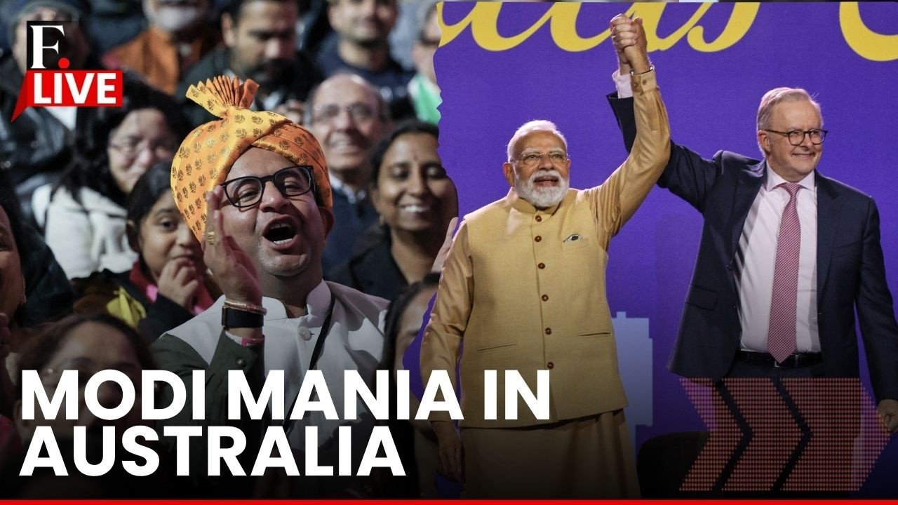 PM Modi in Australia LIVE: Massive Diaspora Welcome Leaves Everyone Amazed